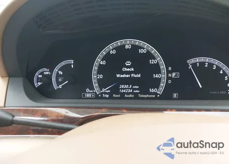 2013 Mercedes-Benz S 550 4Matic z USA, uszkodzony, nr VIN WDDNG9EB6DA496332